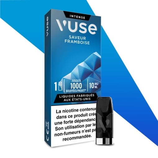 Recharge Intense Vuse : cartouche pré-remplie saveurs variées