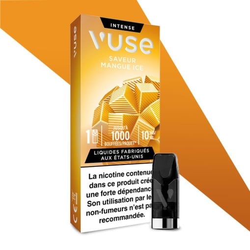 Recharge Intense Vuse : cartouche pré-remplie saveurs variées