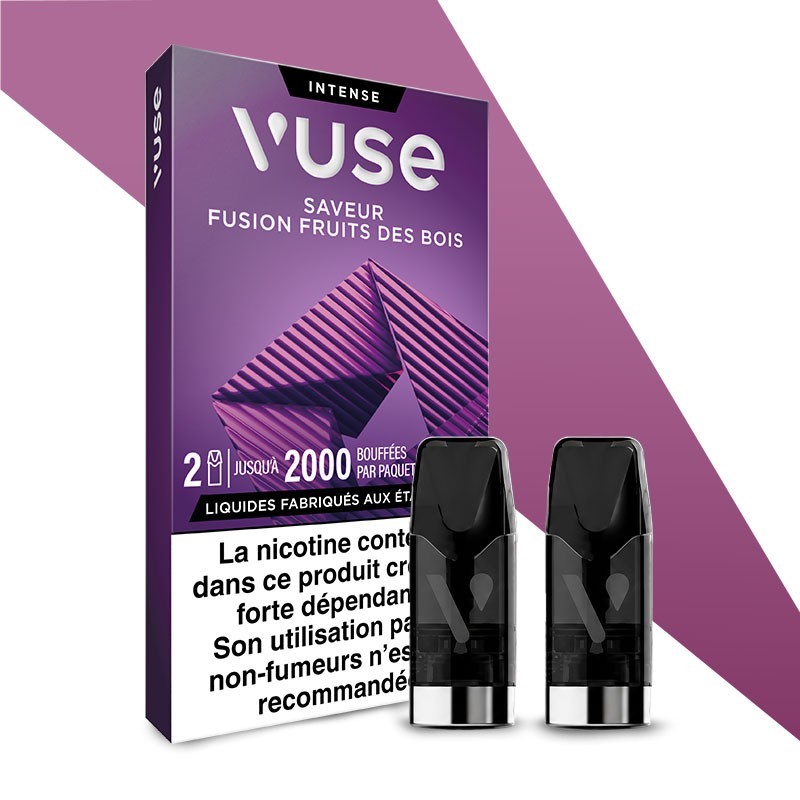 Recharges Vuse : cartouches pré-remplies (x2) ePod, Pro