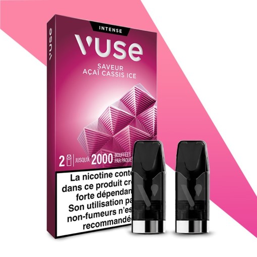 Recharges Vuse : cartouches pré-remplies (x2) ePod, Pro