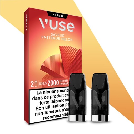 Recharges Vuse : cartouches pré-remplies (x2) ePod, Pro