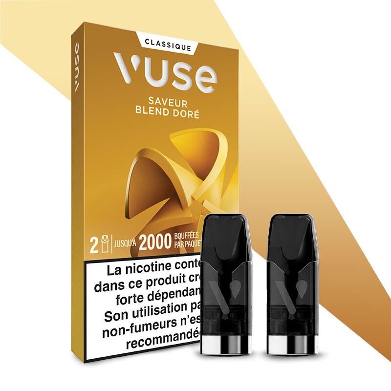 Recharges Vuse : cartouches pré-remplies (x2) ePod, Pro