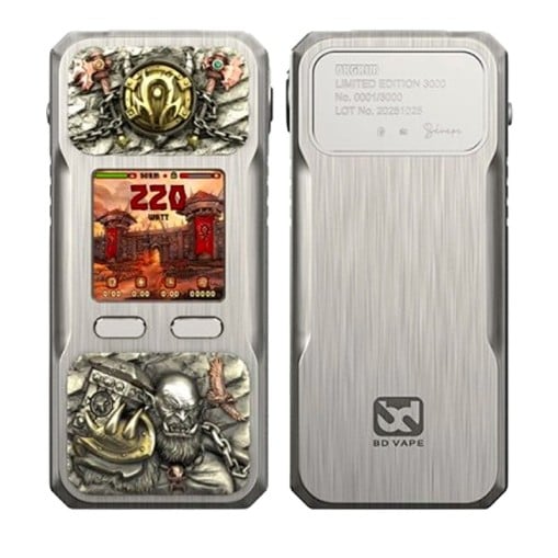 Box Rayden 220 Orgrim BD Vape : double accus 18650, 220W