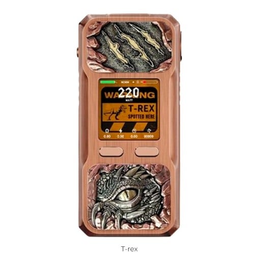 Box Rayden 220 T-Rex BD Vape : double accus 18650, 220W