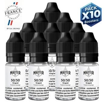 Pack 10 Boosters 10mg Master DIY 10mg