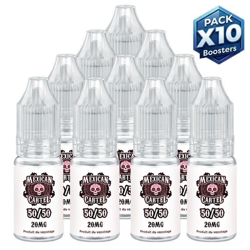 Pack 10 Boosters nicotine 20mg Mexican Cartel