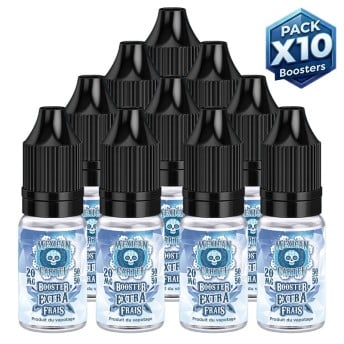 Pack 10 Boosters nicotine Extra Frais Mexican Cartel