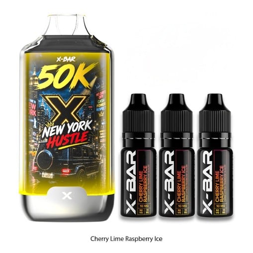 Puff X-Bar 50K : rechargeable, 850mAh, 20ml