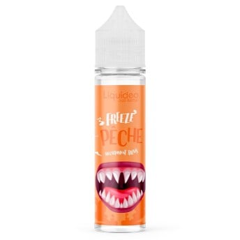 E-liquide Pêche Freeze Liquideo : pêche givrée et fruitée