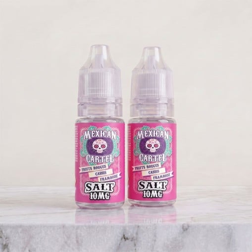 Pack Kloud 35K Fruits Rouges Cassis Framboise Salt : puff rechargeable et e-liquides