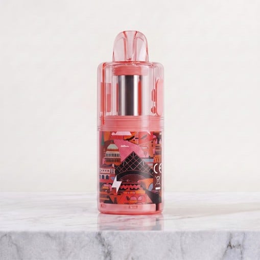Pack Kloud 35K Fruits Rouges Cassis Framboise Salt : puff rechargeable et e-liquides