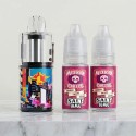Pack Kloud 35K Ananas Fraise Pêche Salt : pod rechargeable et e-liquides