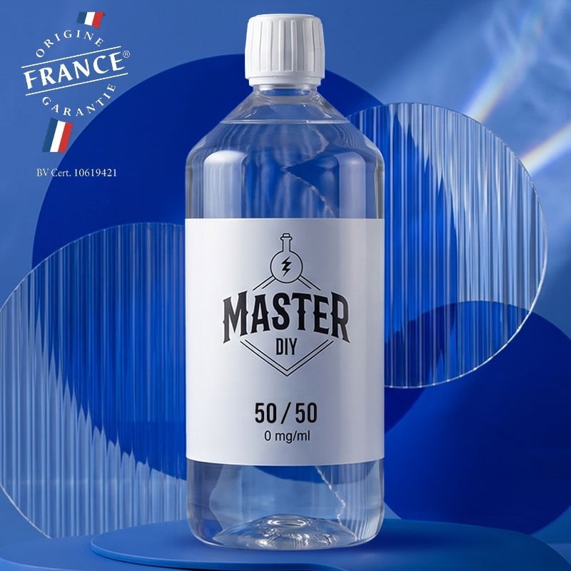 Base e-liquide 50/50 Master DIY 1 litre