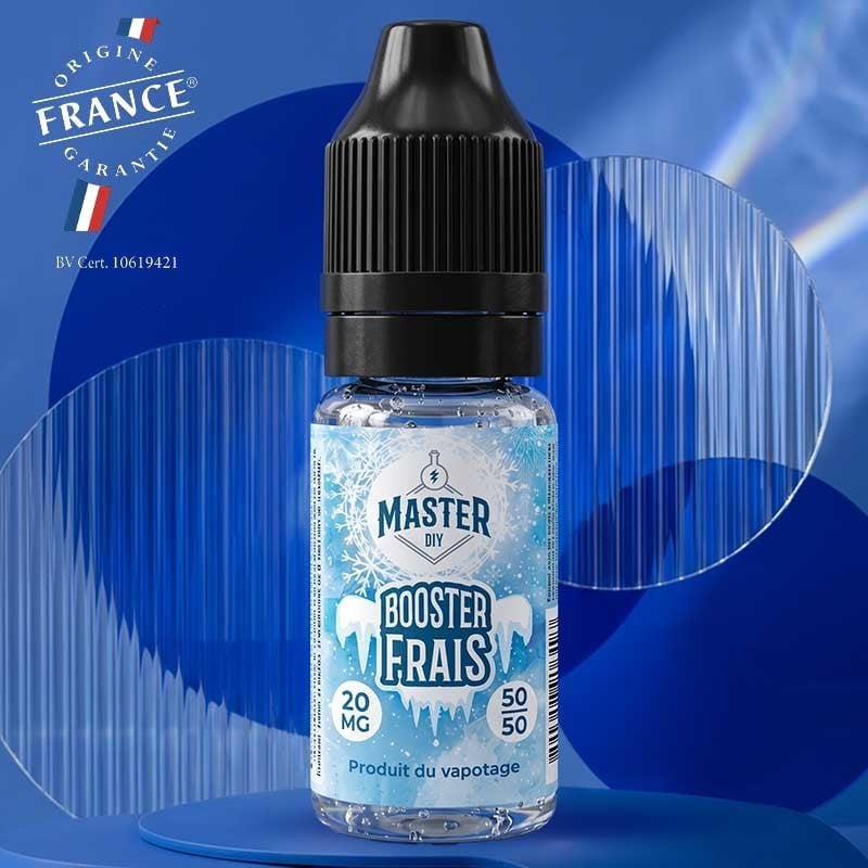 Booster nicotine Frais Master DIY : 20mg/ml, effet frais