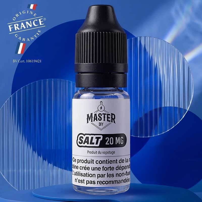 Booster sels de nicotine Master DIY : 10mg ou 20mg