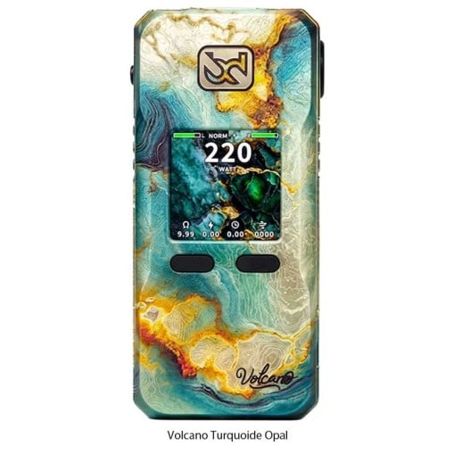 Box Rayden 220 Volcano Turquoise : 2 accus 18650, 220W