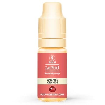 E-liquide Ananas Orange Nic Salt Le Pod liquide by PULP 10ml