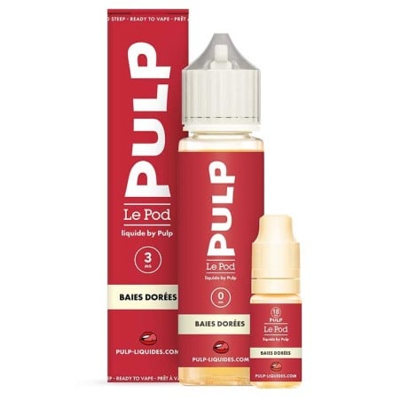 Pack Baies Dorées Le Pod liquide by PULP 60ml