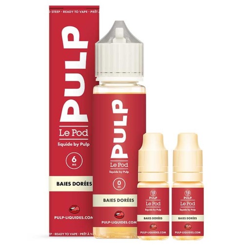 E-liquide Pack Baies Dorées Le Pod liquide by PULP 60ml