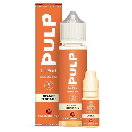 Pack Orange Tropicale Le Pod liquide by PULP 60ml