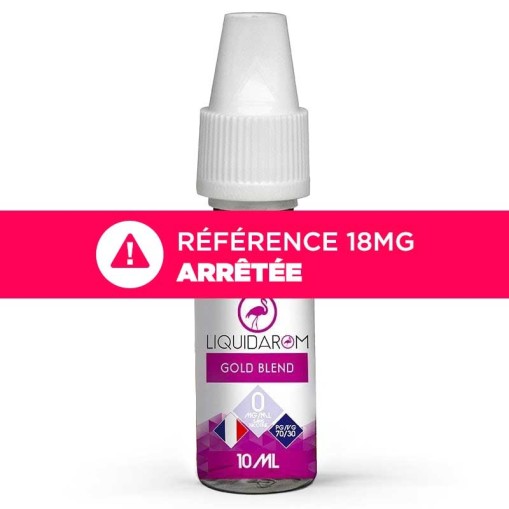 E-liquide Gold Blend LiquidArom : classic blond vanille