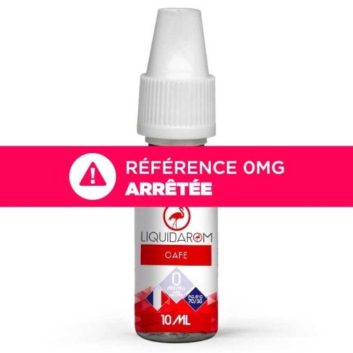 E-liquide Café LiquidArom : saveur intense 10ml