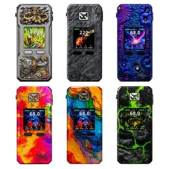 Box Rayden 220 Edition Limitée Volcano Pahoehoe BD Vape : double accu 18650, 220W