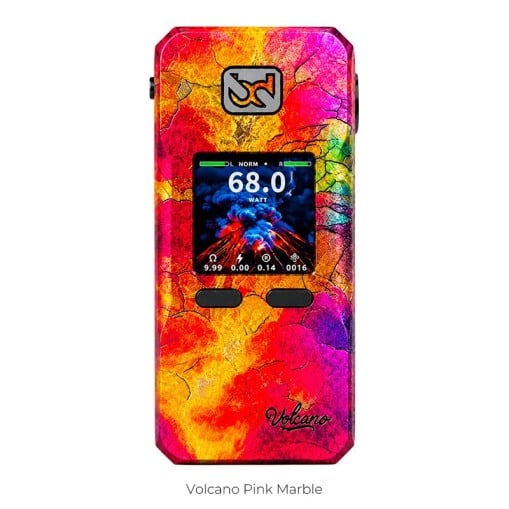 Box Rayden 220 Edition Limitée Volcano Pahoehoe BD Vape : double accu 18650, 220W