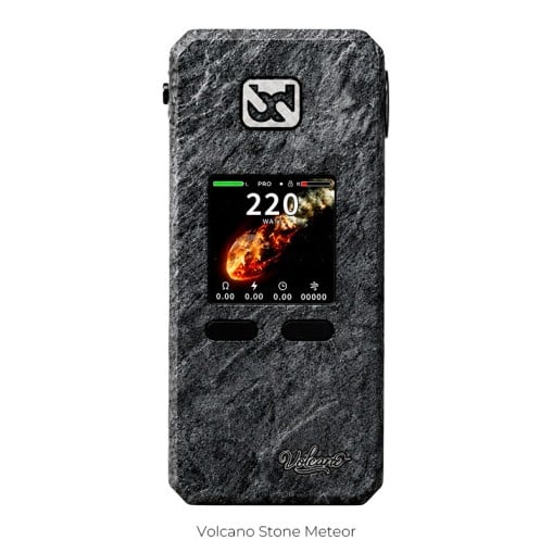 Box Rayden 220 Edition Limitée Volcano Pahoehoe BD Vape : double accu 18650, 220W