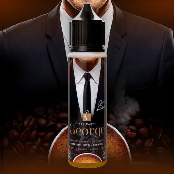 E-liquide George Swoke : café, noisette et caramel