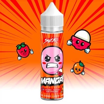 E-liquide Manga Swoke : litchi, fraise, bonbon et mangue