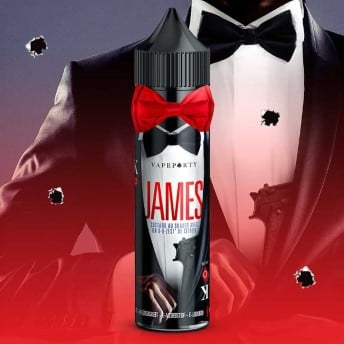 E-liquide James Swoke : custard, vanille, bourbon, pistache