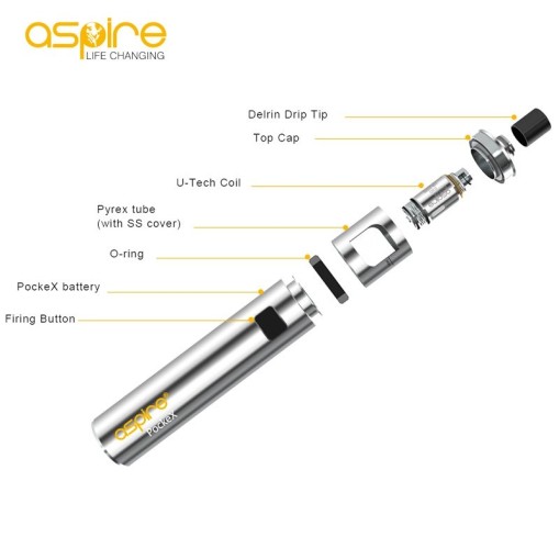 Kit PockeX AIO Aspire | Cigarette electronique PockeX AIO