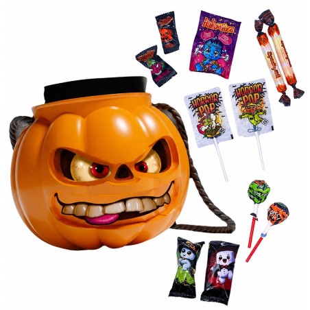 Bonbons Citrouille Halloween PatRelle (Boîte de 400g)