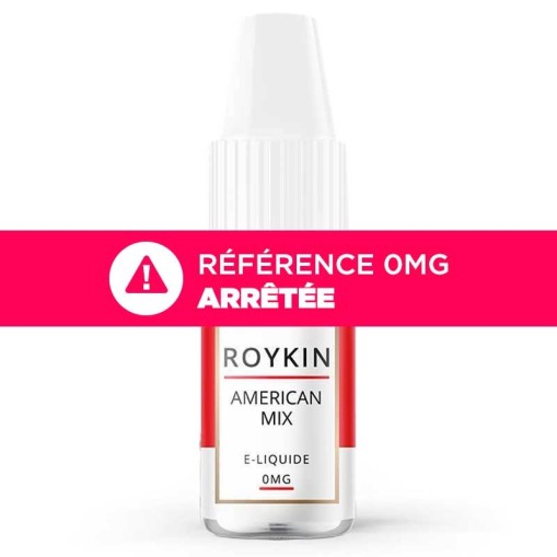 E-liquide American Mix Roykin : classic blond sec 10ml