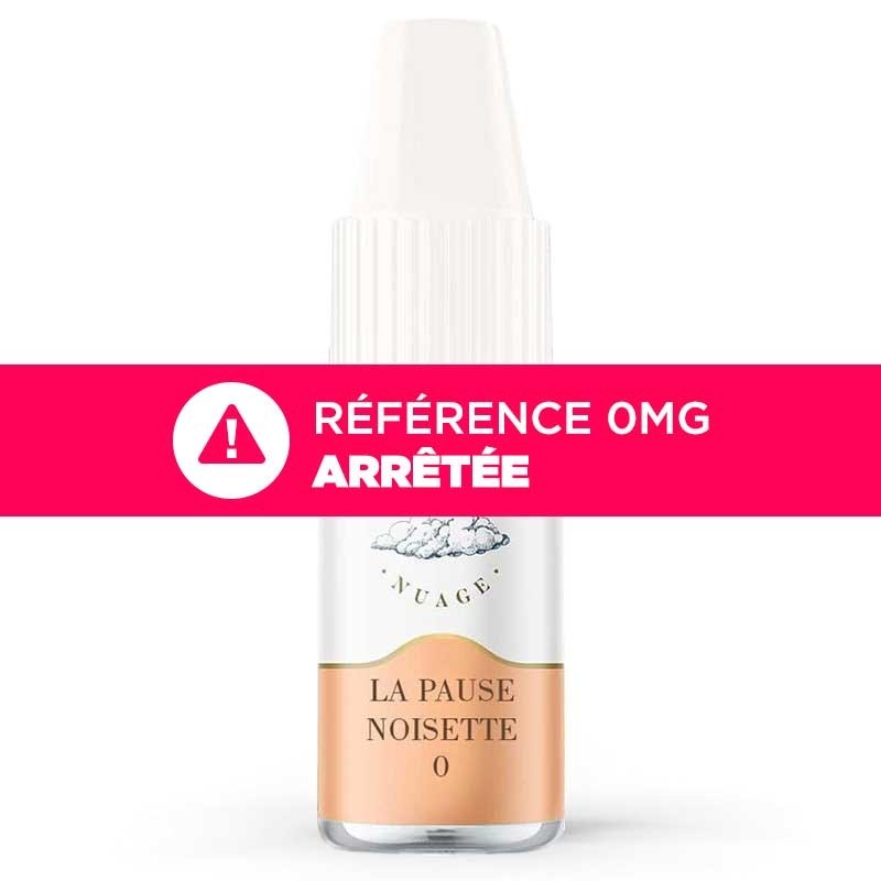 E-liquide La Pause Noisette Petit Nuage : café et noisette