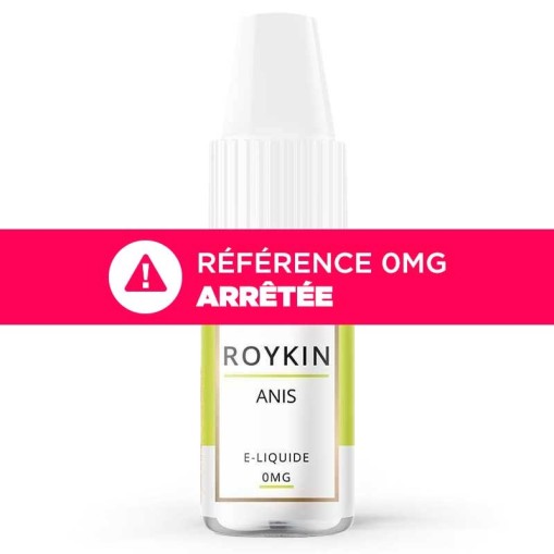E-liquide Anis Roykin 10ml : saveur anisée fraîche