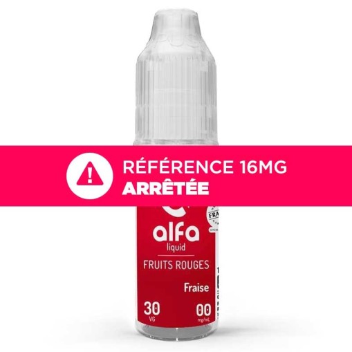 E-liquide Fraise Alfaliquid : saveur fruitée authentique