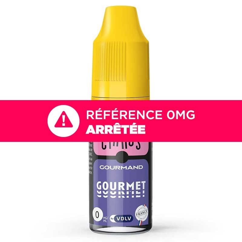 E-liquide Gourmet Classic Wanted : classic blond, vanille, biscuit