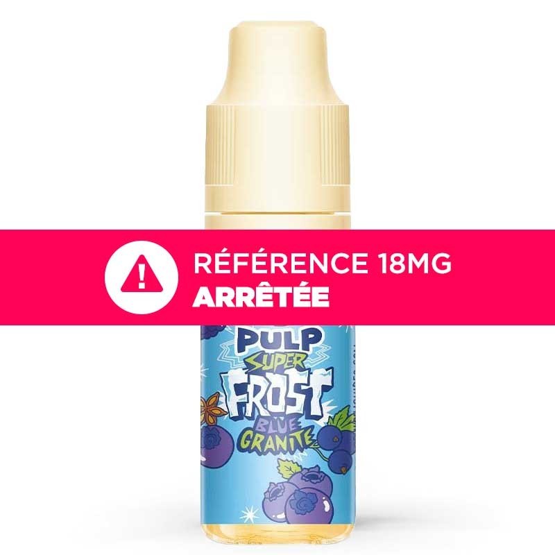 E-liquide Blue Granite Super Frost : baies bleues, anis et fraîcheur