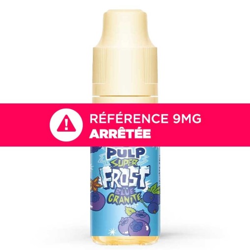E-liquide Blue Granite Super Frost : baies bleues, anis et fraîcheur