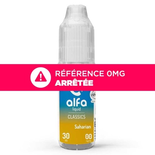 E-liquide Saharian Alfaliquid : classic gourmand 10ml