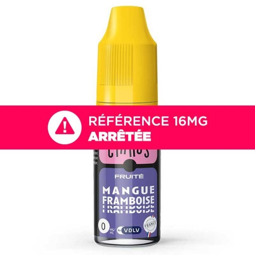 E-liquide Mangue Framboise Cirkus : fruité, doux et acidulé