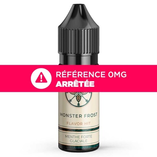 E-liquide Monster Frost Flavor Hit : menthe fraîche et poivrée