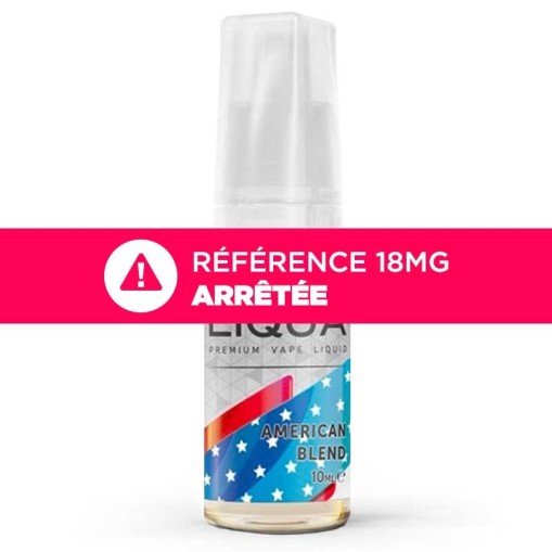 E-liquide American Blend LIQUA : classic blond et miel