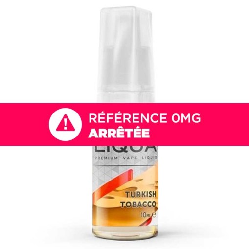 E-liquide Turkish LIQUA : classic turc et miel 10ml