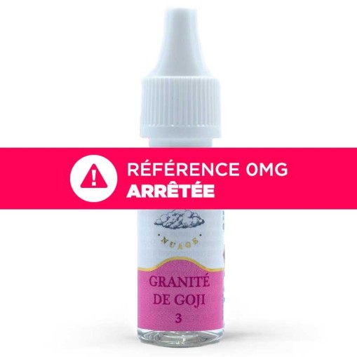 E-liquide Granité de Goji Petit Nuage : cassis, baies de goji frais