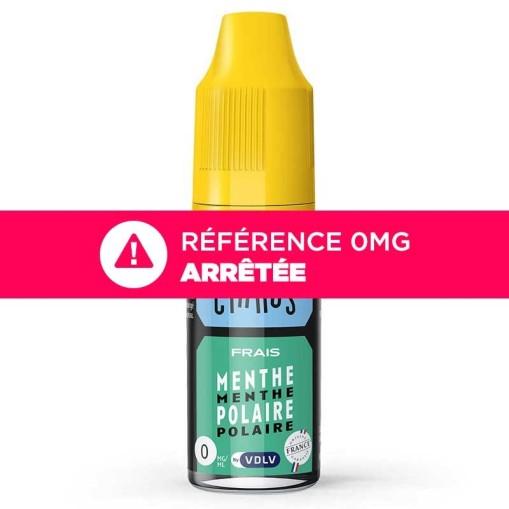 E-liquide Menthe polaire Cirkus : fraîcheur glaciale intense