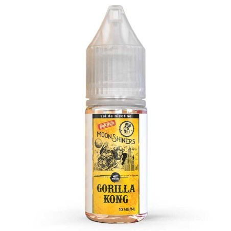 Gorilla Kong Sels de Nicotine Moonshiners 10ml