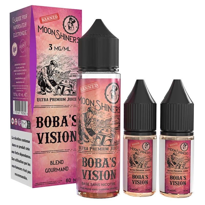E-liquide Boba's Vision Moonshiners 60ml